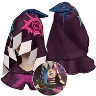 Jinx Arcane Hooded Hat - Women's Cosplay Accessory