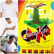 Pagoda T-shirt / Singlet pagoda / Tshirt  Pagoda butang (Chung Kai)