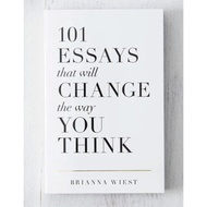 Buku 101 Essays That Will Change The Way You Think (Bahasa Inggris)