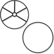 Cutetool 2-Pack 271148 G-417 Diverter Spider Gasket and 271151 Valve O-Ring Compatible with Pentair 