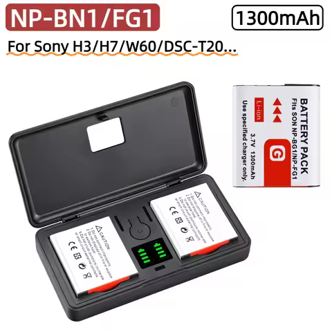 NP-BG1 NP-FG1 Battery for Sony Cyber-shot DSC W120 DSC H5 H3 H7 W80 WX1 DSC-W70 G Type NP BG1 NP FG1