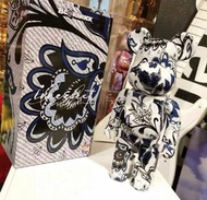 BEARBRICK400%暴力熊 青花瓷暴力熊潮玩手辦