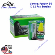 Wintex Carrom Powder 5 G (Bundle) One Dozen For Carrom Board