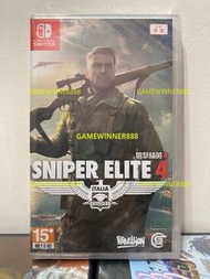 《居家抗疫必備》全新 Switch NS遊戲 狙擊精英4  狙擊之神4 Sniper Elite 4 港版中英文版