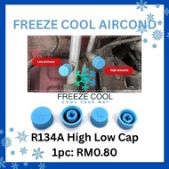 R134A HIGH LOW CAP - 134A HIGH COVER - LOW COVER