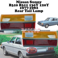 Nissan Sunny Datsun B310  B311 130Y 120Y Rear Tail Lamp Light 1977-1982 4 Door Series Lampu Belakang