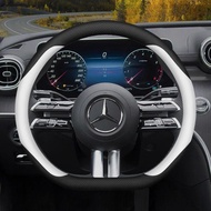 For Mercedes-Benz E300L GLC260 GLB220 C260L A200 C E Class Universal Car Steering Wheel Cover D-type