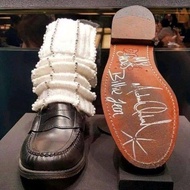 Michael Jackson MJ Handmade Crystal Sock Cover For Billie Jean Dance School Performance Event Stage 