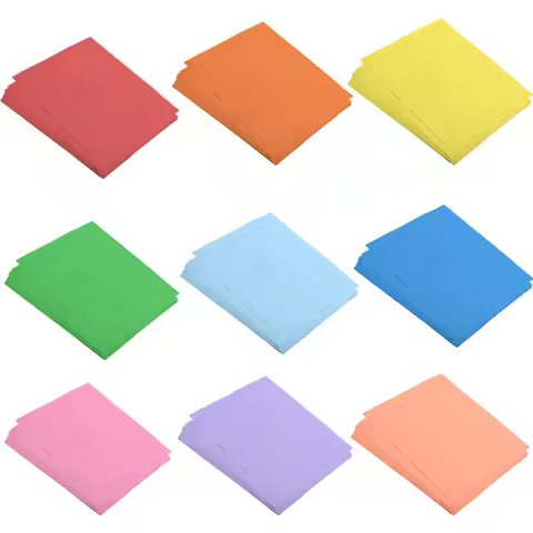 100 Sheets Colored Copy Paper Art Origami 16 Different Colors Gift Packaging Craft Decoration Paper 