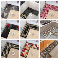 M (40*60+40*120cm) 2 in 1 Crystal Velvet kitchen mat / Rugs / Floor mats / Carpets / Door mats