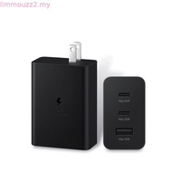 65W EP-T6530 Trio USB C Power Adapter 3-Port Super Fast Charging For Samsung Galaxy S23 Ultra S22 S2
