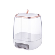 5KG/10KG Apple Shape Insect-Proof Rice Dispenser with Storage Container Rice Box Bekas Beras Tempat 