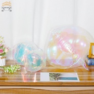 20 Pcs 4D Iridescent Round Foil Balloon for Birthday Anniversary Baby Shower Wedding Party Decoratio