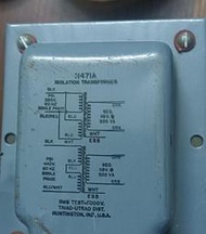 [詢價]美國TRIAD二手220V轉110V音頻變壓器隔離牛