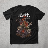 KAOS BAND KOIL DRAGONIAN WARRIORS | Kaos Band Kaos Musik Kaos Koil Premium | T-Shirt Merchandise KOI
