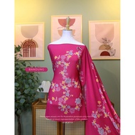 EZRASCARVES SHAWL BATIK MAGICAL AND ALL SERIES MATERIAL PEARL CHIFFON SHAWL READYSTOCK