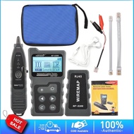 Multi-function LCD Network Cable Tester Wire Tracker PoE Checker Inline PoE Voltage Current Tester