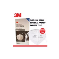 3M 9501+ KN95 P2 Fordable Disposable Face Mask , Particulate Respirator 50 Pcs/Box Filter PM 2.5 Topeng mulut
