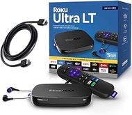 Roku Ultra LT 4K/HDR/HD Streaming Player with Enhanced Voice Remote, Ethernet, MicroSD with Premium 6FT 4K Ready HDMI Cable