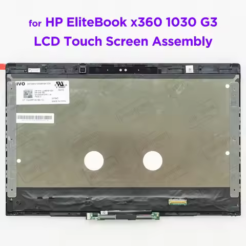 13.3-inch LCD Touch Screen Digitizer Complete Assembly for HP EliteBook x360 1030 G3 Display FHD1920