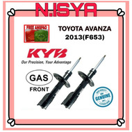 KYB EXCEL-G TOYOTA AVANZA 2013 ( F653 ) SHOCK ABSORBER FRONT GAS KYB NEW KAYABA SUSPENSION
