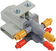 JDMSPEED New 6 Port Fuel Tank Selector Valve Replacement For Ford F250 F350 Super Duty E150 E250 E35