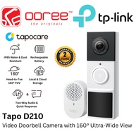 TP-LINK TAPO D210 (BATTERY-POWERED) 2K 3MP / TAPO D235 (HARDWIRE & BATTERY POWER SUPPLY) 2K 5MP VIDE