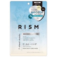 RISM 涼感每日呵護面膜 7枚 清新柑橘