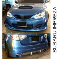 Subaru Impreza WRX STI V10 INGS Bodykit body kit front rear bumper side skirt lip diffuser ING