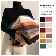 Guangzhou Women's Turtleneck Sweater KH752 – 8P High Collar Thermal Sweater Bodycon Form