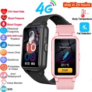 🔥4G Smart Watch WIFI Voice Call GPS LBS Location Tracker Sport Phone Watch IP67 Waterproof Heart Rat