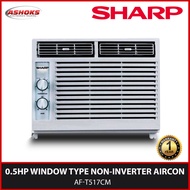 Sharp AF-T517CM 0.5 HP Window Aircon / Type Manual Control Air Conditioner  / Sharp Aircon / Sharp window aircon