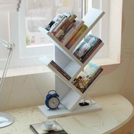 Wooden Book Shelves Desk Table Rak Buku Kayu Multipurpose Rack