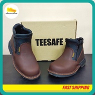 Teesafe Cow Leather Steel Toe Safety Shoes