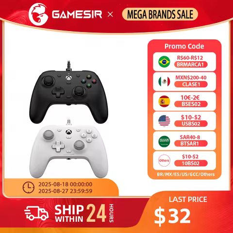 GameSir G7 HE Wired Controller for Xbox Series X S, Xbox One X S, Steam and PC Windows 10/11 Upgrade