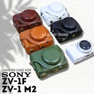 Cover Leather Case for sony ZV-1F ZV1F ZV1M2 ZV-1II Camera Protective Case