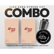 Slimming XTREME CUT SARA ANNA (16 SACHET)  CAFEA CURV CCURVE FREE SHAKER ORIGINAL HQ