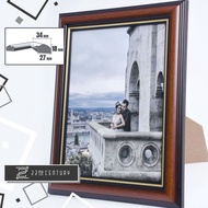 Fiber Wood 8R 10R 12R A4 Photo Frame | Picture Frame | Premium Quality | Blushing Brown Photo Frame 