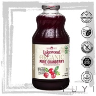 【Lakewood】Organic Pure Cranberry - 946ml