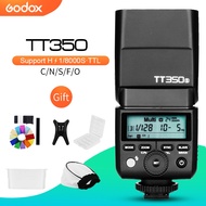 Godox Mini Speedlite TT350C TT350N TT350S TT350F TT350O TT350P Camera Flash TTL HSS