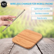 Portable 5W Qi Wireless Charger Slim Wood Pad For Apple iPhone 7 8 Plus Smart Phone Wireless Charging Pad For Samsung S7