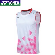 Yonexแบดมินตันเสื้อเสื้อยืดแขนกุดการแข่งขันชุดการฝึกอบรมพิเศษJERSEY