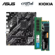 【重磅價】華碩 PRIME B550M-K ARGB-CSM+美光 DDR4-3200 16G+KIOXIA Exceria G2 1TB