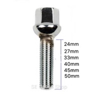 Volkswagen Wheel Bolt Nut M14X1.5Nut Wheel Nut Polo Goft GTI Goft R Passat Jetta Scirocco Tiguan M14