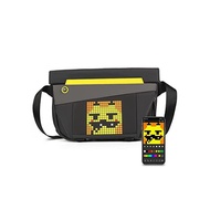 Divoom Pixoo Sling Bag-V Pixel Art Shoulder Bag Diagonal Hanging Body Bag Men Women Popular Waterproof Leisure Stylish Black