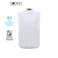 G2000 เสื้อเชิ้ตสำหรับผู้หญิง ทรง Relaxed Fit รุ่น 4122282700 WHITE