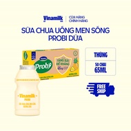Thùng 50 chai Sữa chua uống Probi Dứa chai 65ml