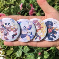 Game UNDERTALE Sans Frisk Asriel Dreemurr Toriel Papyrus Cosplay Costumes SPTE Tin Plated Pin Badge 