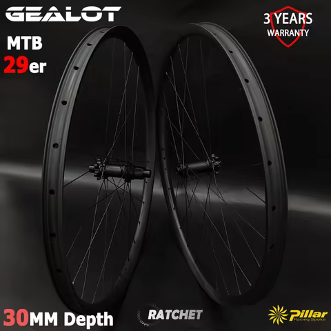 Straight Pull Goldix M370 Boost 30mm Deep 29ER 27.5ER MTB Bike Wheelset Carbon Bicycle Wheels Tubele