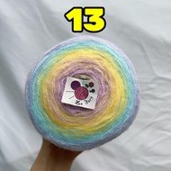 Len mohair cầu vồng cối 500g